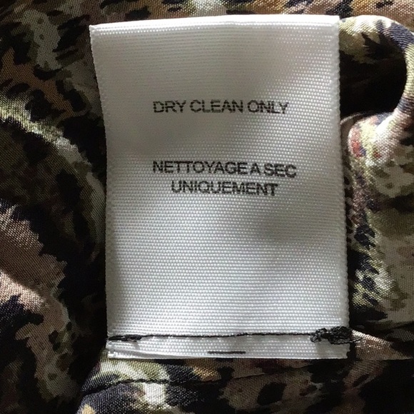 Joie Brown Molly Animal Print Night Out Dress Size M - Picture 9 of 9